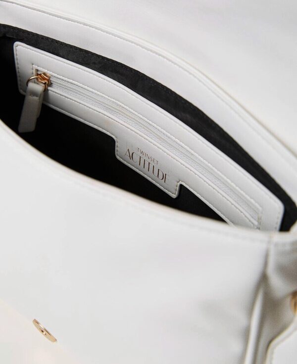 Bolso blanco con cadena - Imagen 5