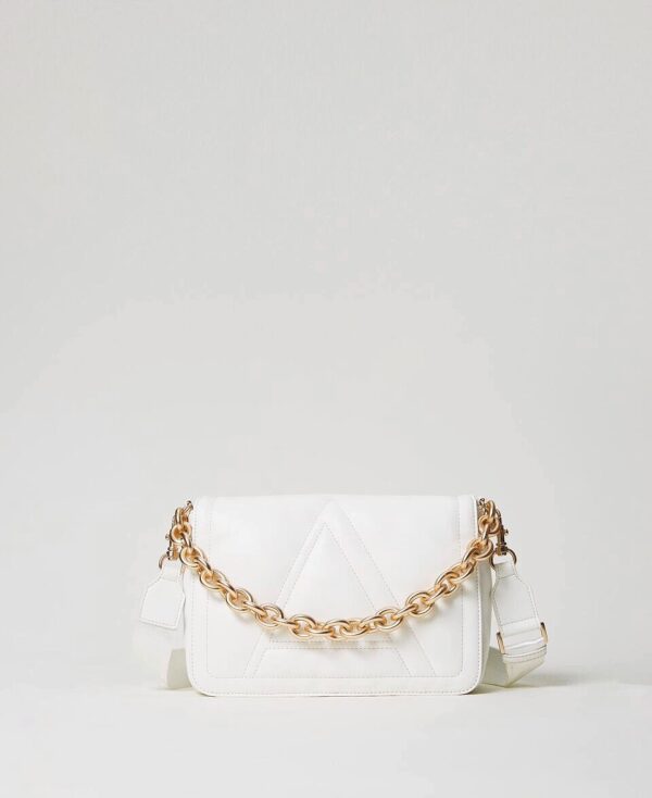 Bolso blanco con cadena - Imagen 2