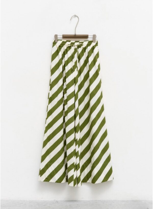 Pantalón de rayas verde - Imagen 4
