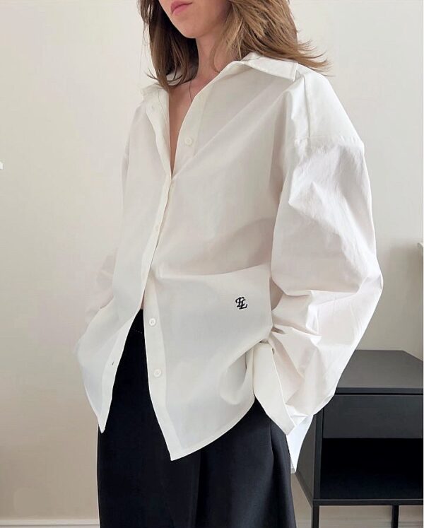 Camisa blanca oversize