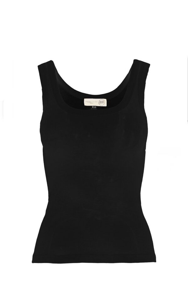 Camiseta de tirantes negra