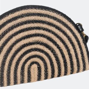 Cartera abanico de rayas