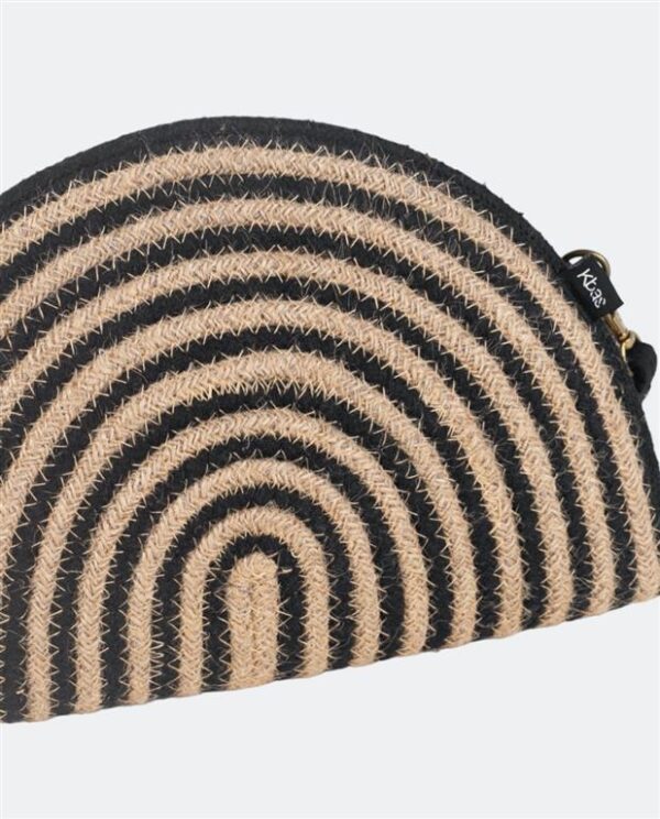 Cartera abanico de rayas