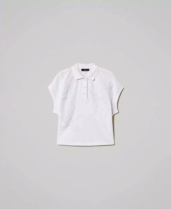 Camiseta polo con bordado - Imagen 5