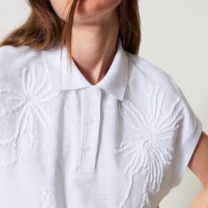 Camiseta polo con bordado