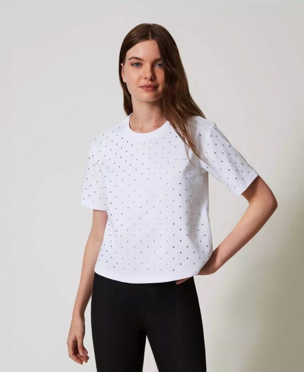 Camiseta con strass - Imagen 2