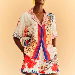 Camisa hibiscus
