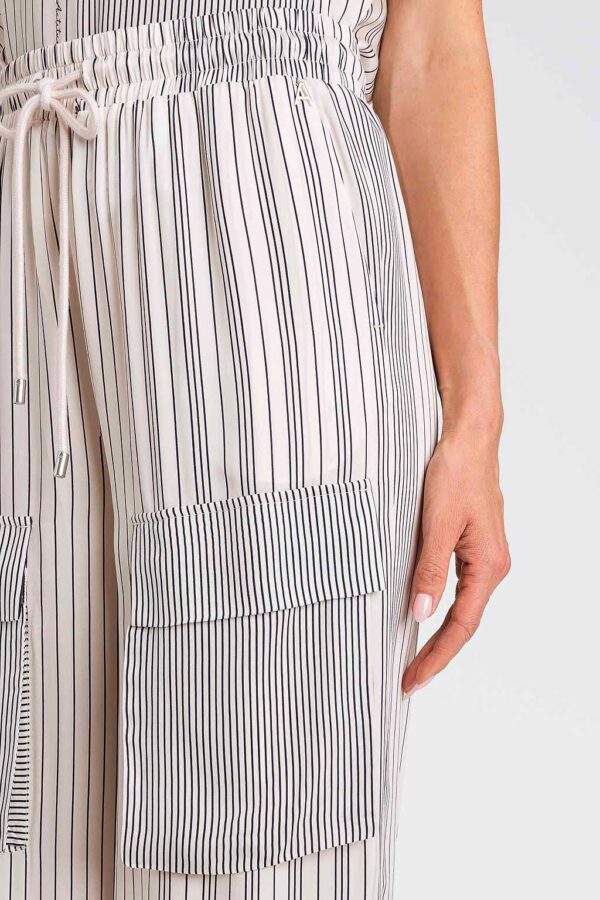 Pantalón de rayas fluido - Imagen 4