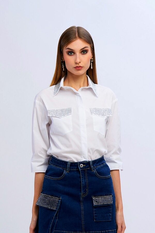 Camisa con strass - Imagen 3