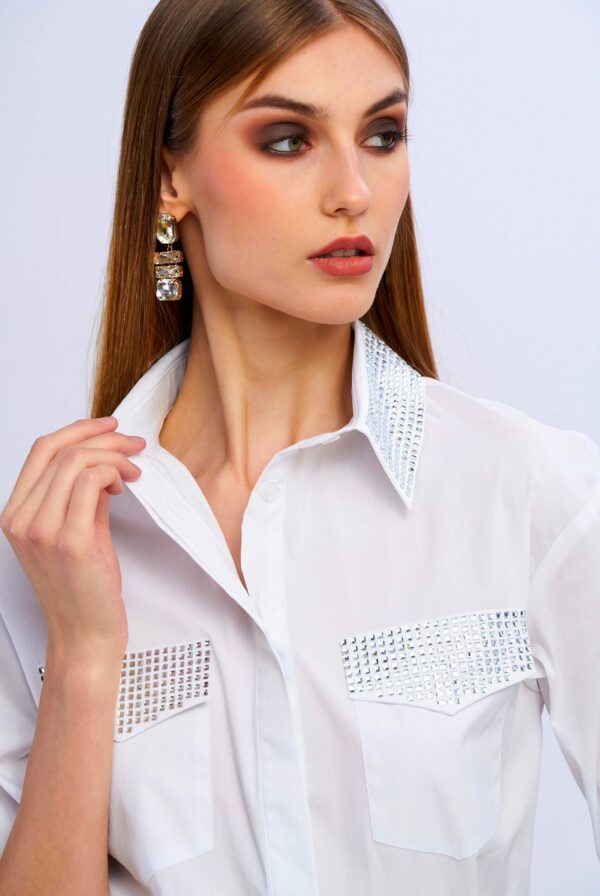 Camisa con strass