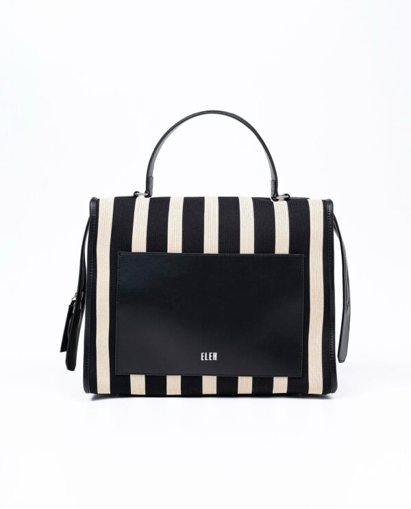 Bolso de rayas