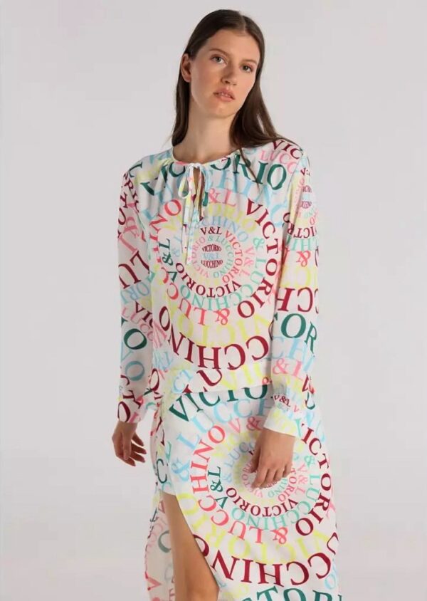 Camisa multicolor V&L - Imagen 2