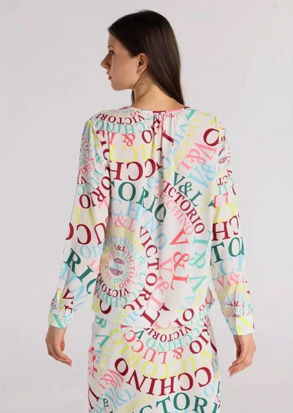 Camisa multicolor V&L - Imagen 3