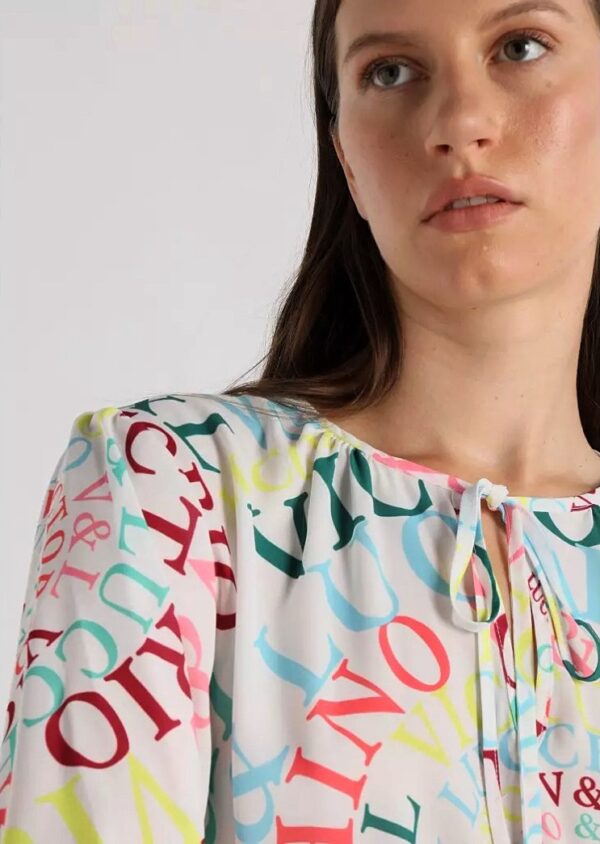 Camisa multicolor V&L