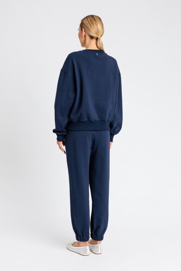Sudadera marino con strass - Imagen 2