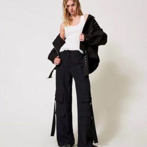 Pantalón cargo negro