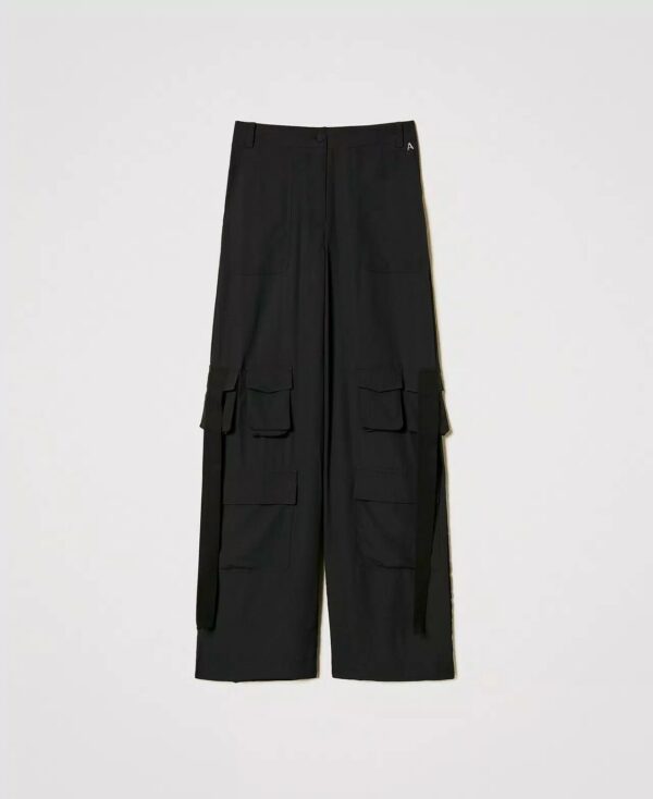 Pantalón cargo negro - Imagen 5