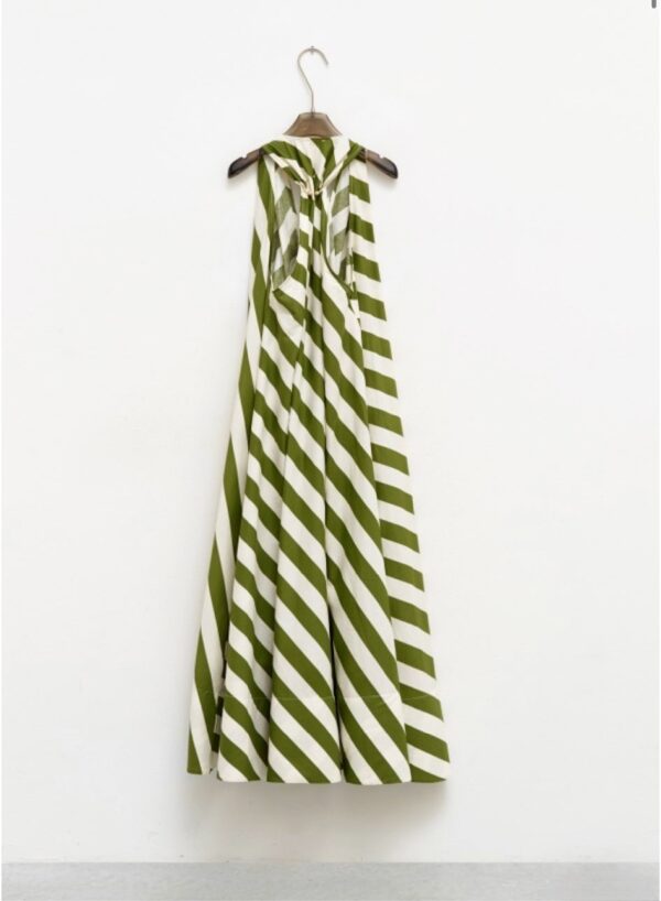 Vestido de rayas verde - Imagen 7