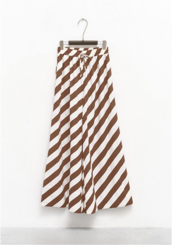 Pantalón de rayas marrón - Imagen 7