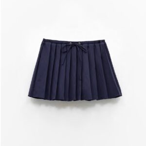 Minifalda azul marino