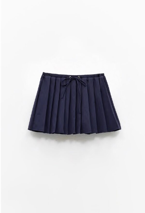 Minifalda azul marino