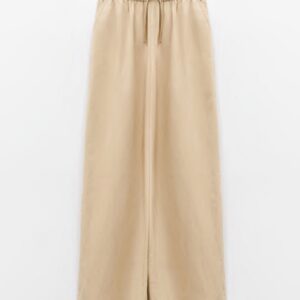 Pantalón jogger beige