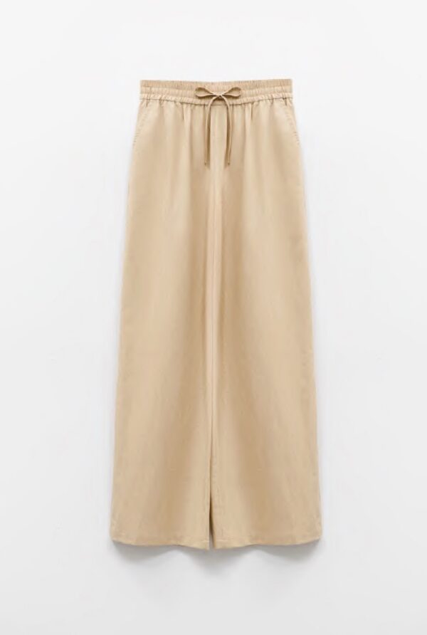 Pantalón jogger beige
