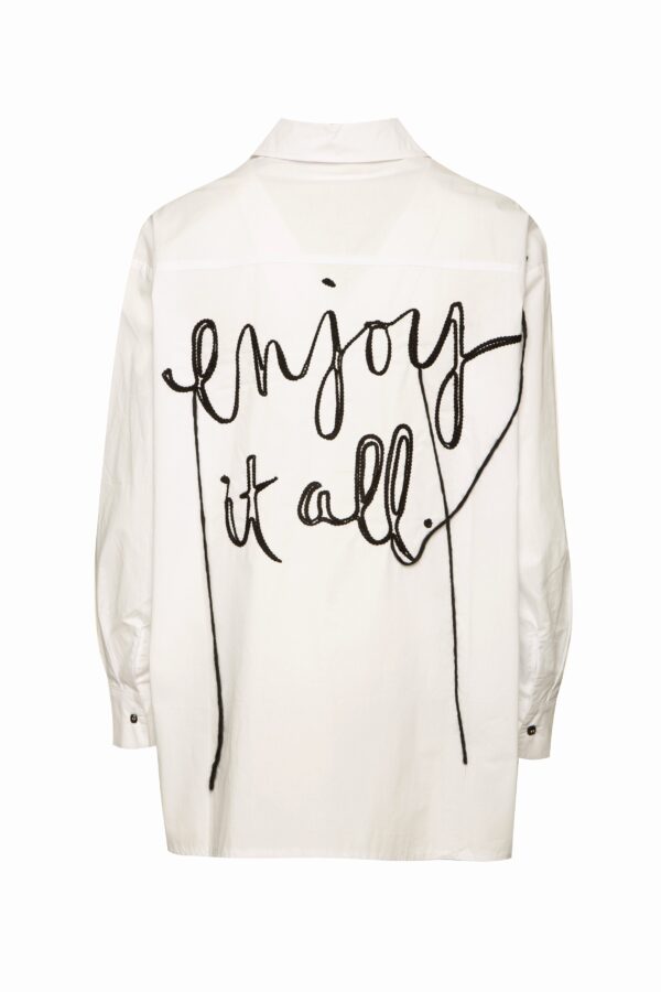 Camisa con bordado trasero - Imagen 8