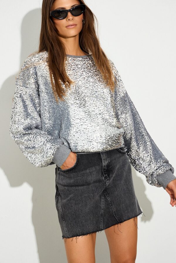Sudadera con lentejuelas