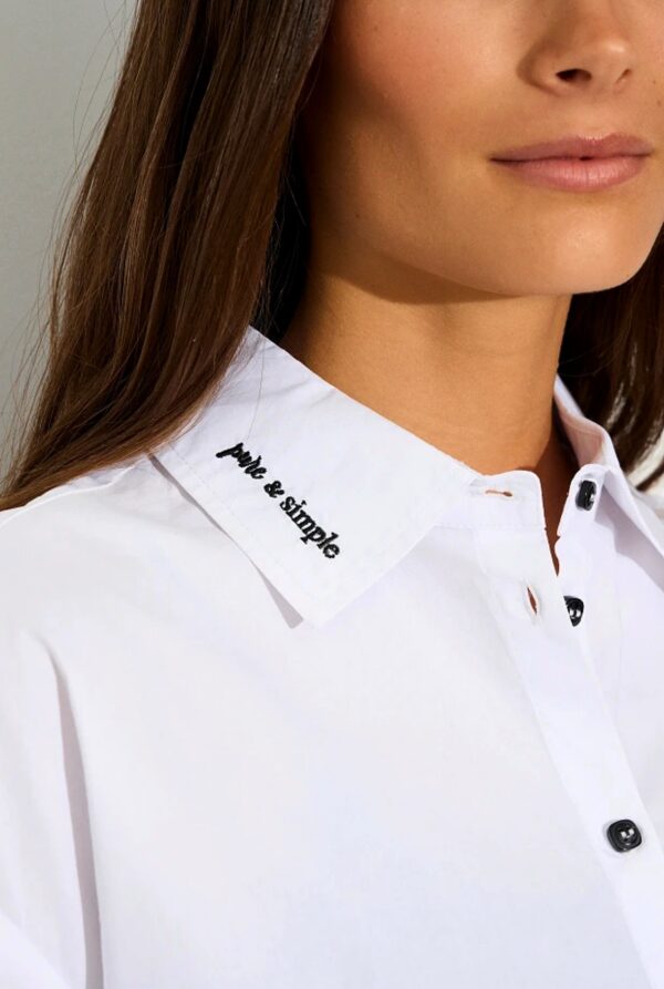 Camisa con bordado trasero - Imagen 5