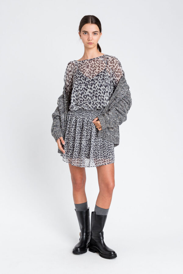 Vestido animal print - Imagen 3