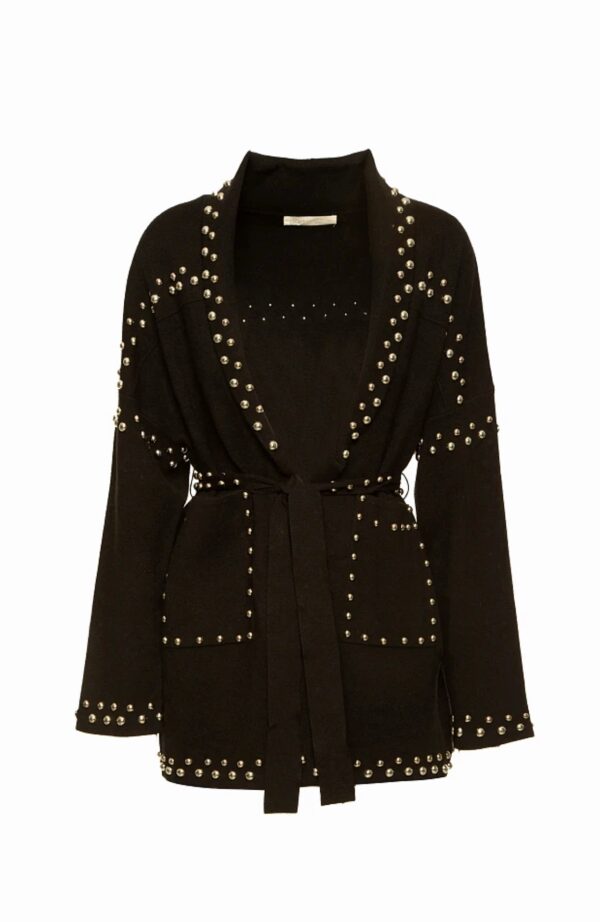 Chaqueta negra con tachuelas - Imagen 5