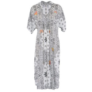 Caftán bandana negro